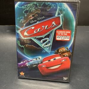 Cars 2 Pixar DVD, 2011 Factory Sealed. C